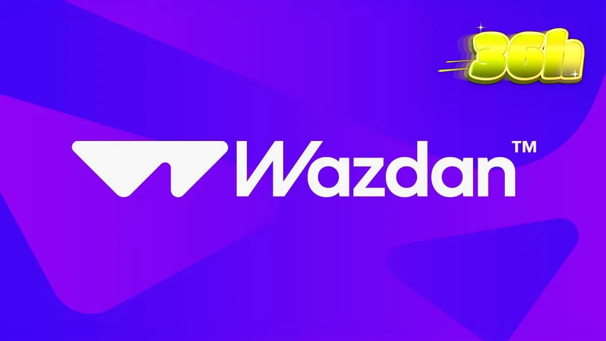 Interface de jogo de slot da Wazdan com elementos visuais brilhantes e moedas douradas.